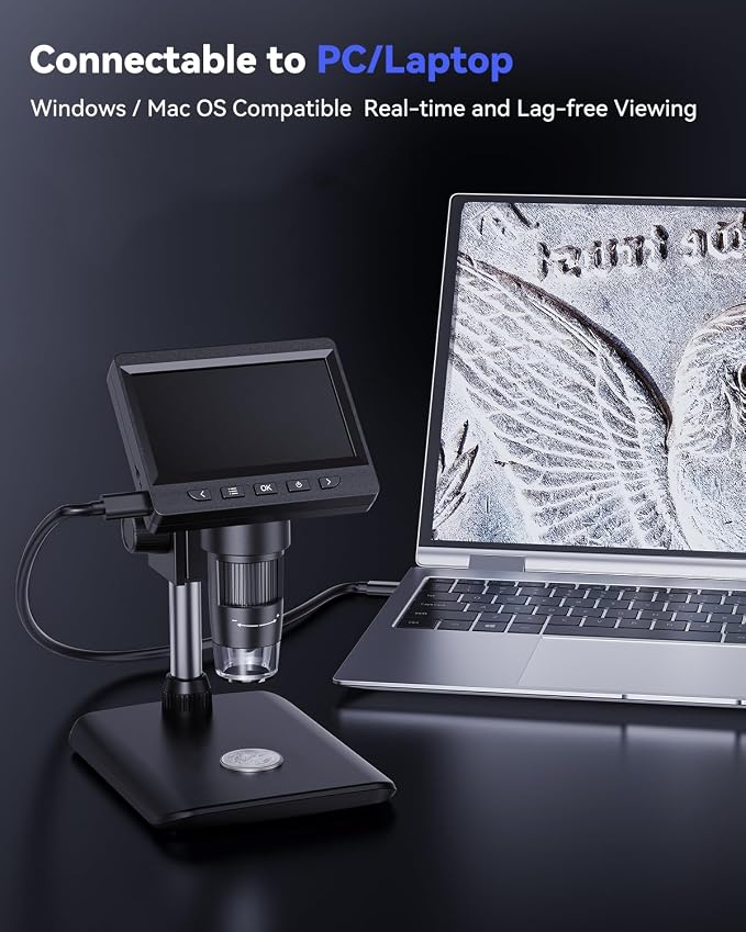 AOPICK Digital Microscope, Coin Microscope - Image 5