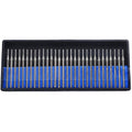 Drilax 30-Piece 1mm Diamond Drill Bits Set – 1/8″ Shank Compatible with Dremel Rotary Tools – Precision Diamond Dremel Bits for Stone, Glass, Ceramic, Sea Glass, Gemstones, Shells & Jewelry Making