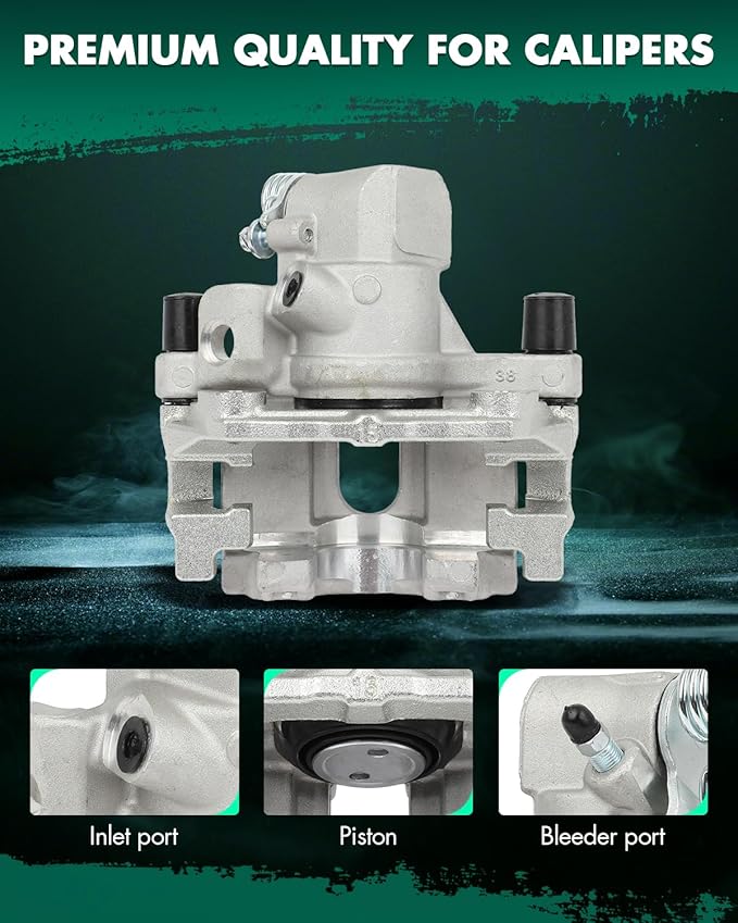 SCITOO Rear Right Brake Caliper With Bracket 19B6285 Compatible For Mazda 3 2010-2013, For Mazda 3 Sport 2010-2013