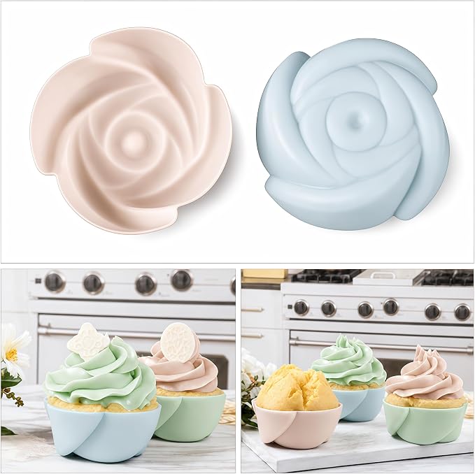 CAKETIME Silicone Baking Cups Cupcake Liners - Image 4