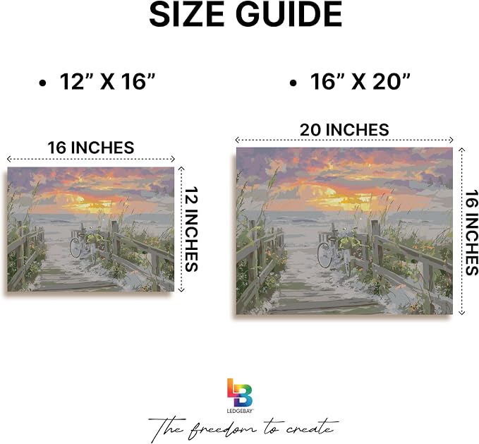 Ledgebay DIY Paint by Numbers Kit - Image 5