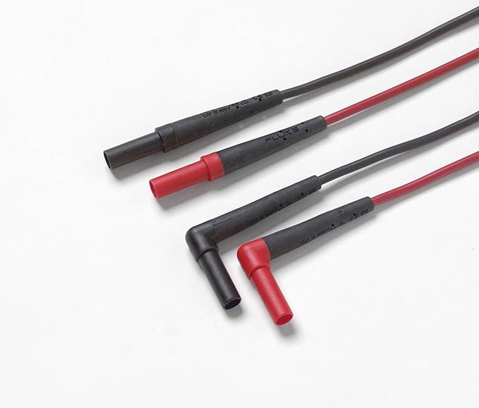 Fluke TL81A Test Lead Set, Deluxe Electronic,Red/Black,Small