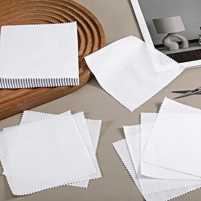 100 Pack 5-inch Cotton Fabric Squares, 5″ Precut Cotton Fabric Squares - Image 3