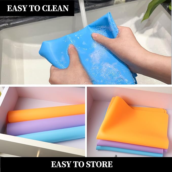 LEOBRO Silicone Mats, Resin Molds, Play Dough Mat - Image 7