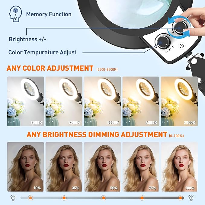 KIRKAS 12X 30X Magnifying Glass - Image 4