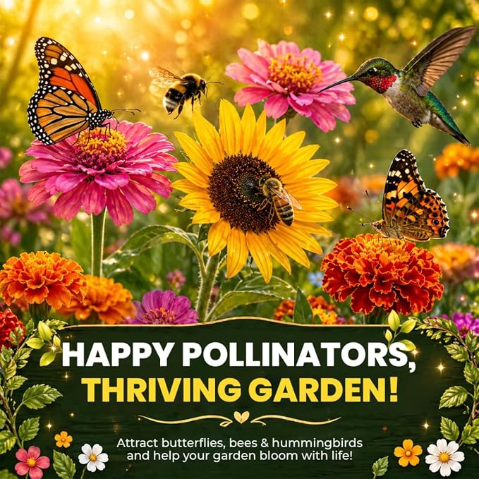 Gnome Garden Seed Kit | 5 Flower Varieties - Image 7