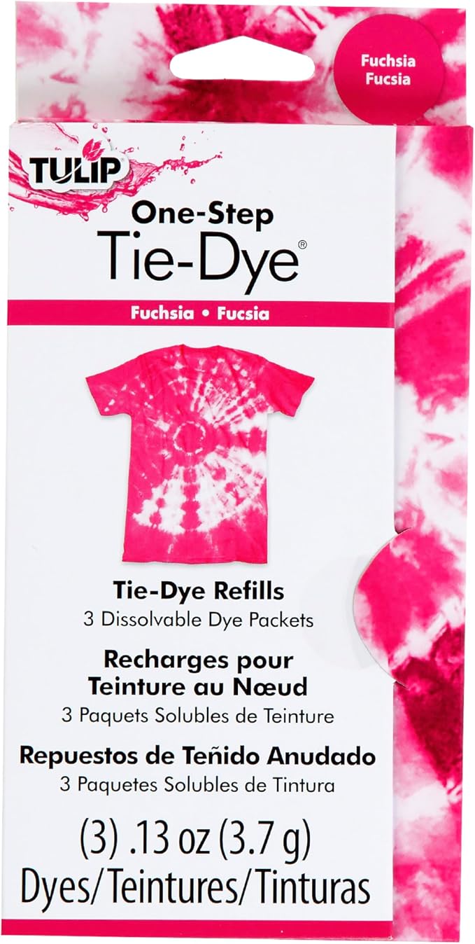 Tulip One-Step Tie-Dye Kit Dye Refill Packs by Tulip