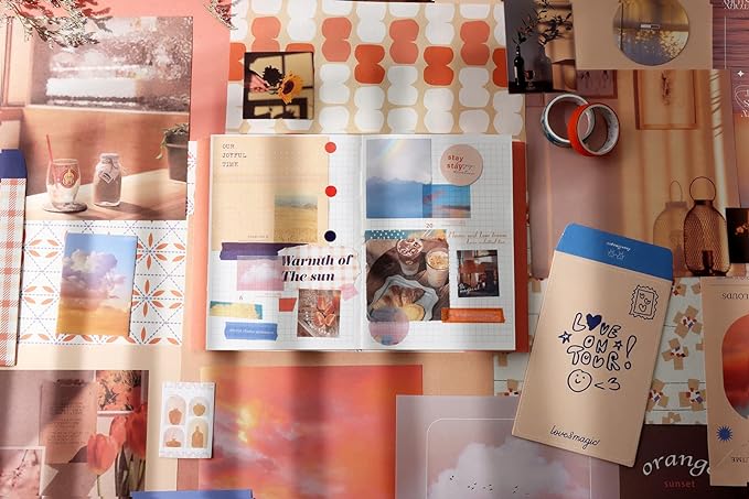 Draupnir Aesthetic Scrapbook Kit, Bullet Junk Journal Kit - Image 5