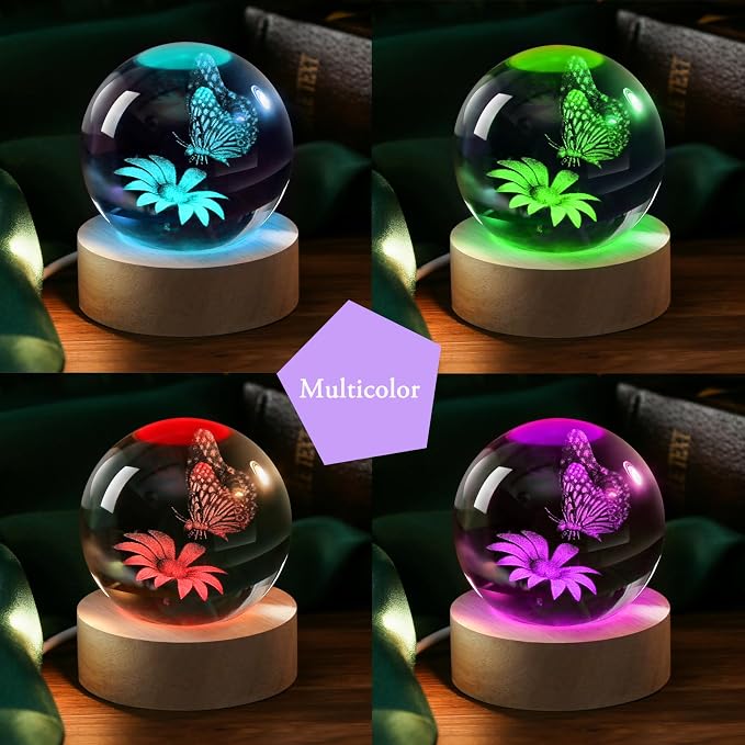 IFOLAINA Butterfly Crystal Ball Gifts Ideas - Image 6