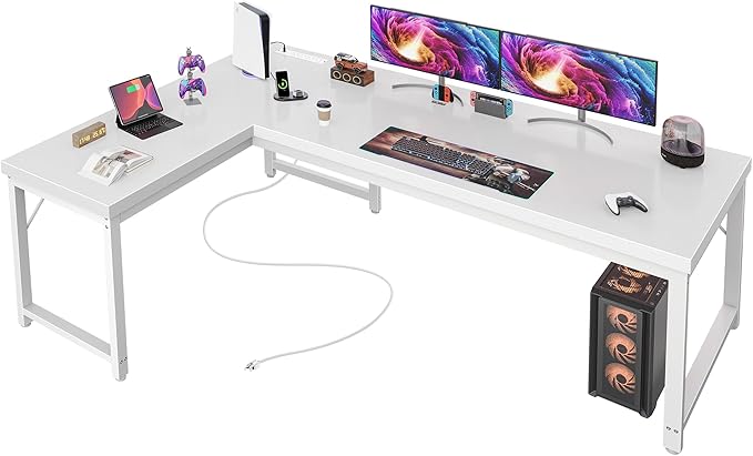 Huuger 63 Inch L Shaped Desk by Huuger