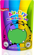 ifergoo Green Air Dry Clay, DIY Creative Modeling Clay by iFergoo