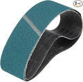 HARFINGTON 6 x 48 Inch Sanding Belts, 2 Pcs 40 Grit Zirconia Abrasive Belt Sander File Belt for Woodworking, Metal Polishing, Knife Sharpener