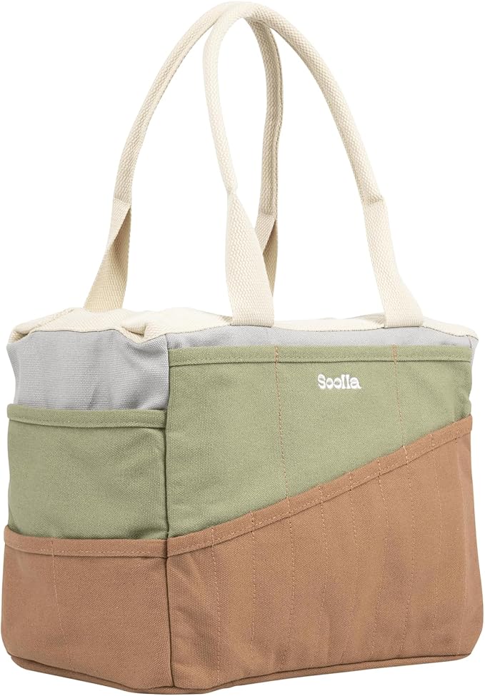 Soolla Studio Bag: Art Supply Storage Organizer & Pottery Tool Bag, Washable - Image 2