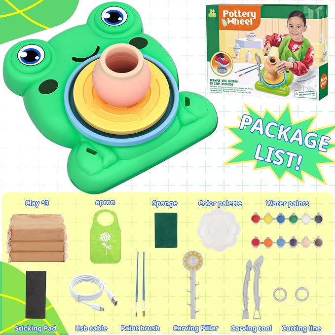 Aujazyble Pottery Wheel for Kids - Image 2