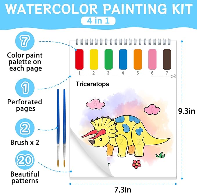 SOCOLER Paint with Water Coloring Books - Image 5