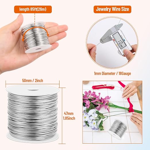 cridoz 18 Gauge Stainless Steel Wire - Image 2