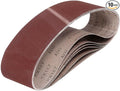 HARFINGTON 4 x 36 Inch Sanding Belts, 10 Pcs 240 Grits Aluminum Oxide Abrasive Belt Sander File Belt for Woodworking, Metal Polishing, Knife Sharpener