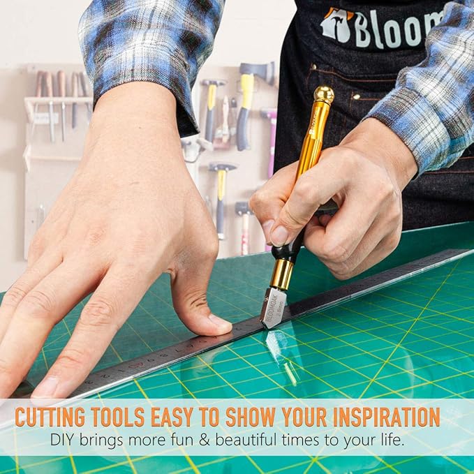 Professional Carbide Tungsten Alloy Handle Glass Cutter Tool - Image 8