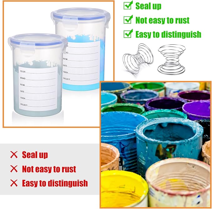 Remerry 8 Sets Paint Container - Image 6