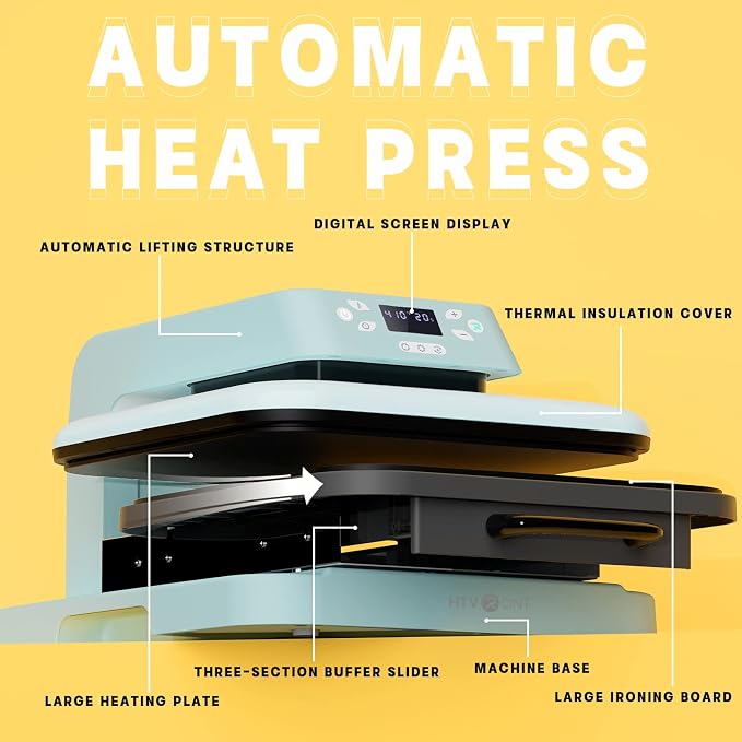 HTVRONT Auto Heat Press Machine - Image 4