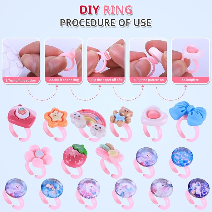 AIPRIDY 3200 Pieces Girls Toys Bracelet Making Kit, Unicorn/Mermaid Clay Beads - Image 3