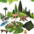 Miniature Garden Accessories, Model Scenery Kit, Forest Animal Figures by QuarenDen