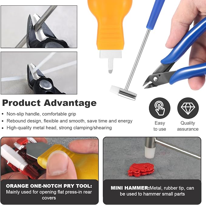 29PCS Gundam Model Tools Kit, Model Basic Tools Kit, Hobby Building Tools Kit - Image 3
