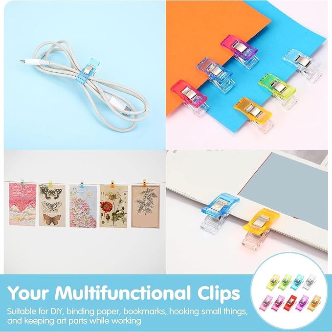 Beeveer 400 Sewing Clips for Fabric and Quilting - Image 6