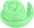 MECCANIXITY Wool Roving Yarn Soft Felting Wool 50g/1.76oz Pure Chunky Roving by MECCANIXITY