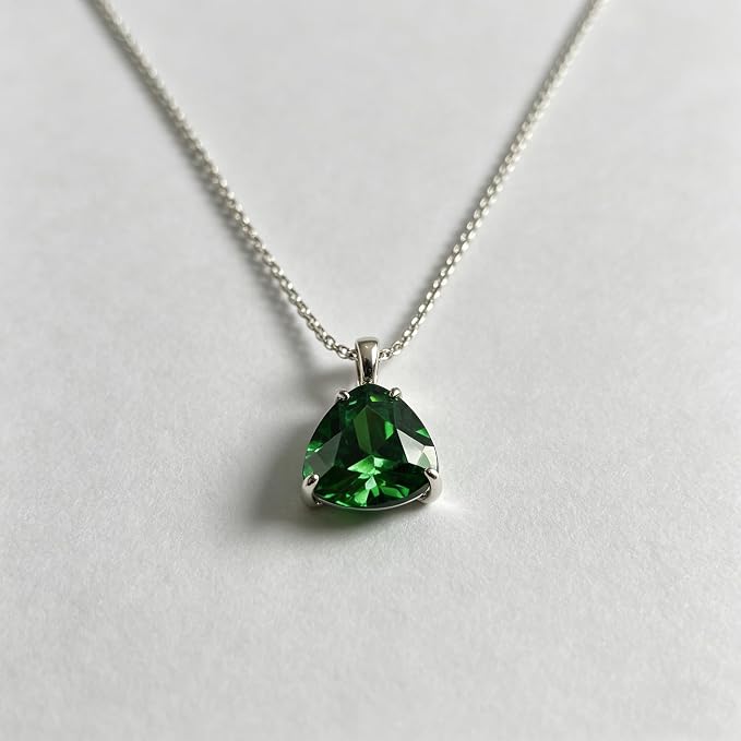 Emerald Green Color Cubic Zirconia Loose Beads Unset - Image 7