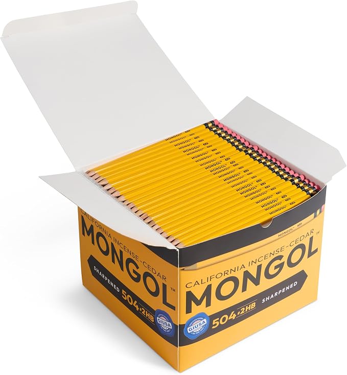 Mongol Classic Incense Cedar #2 Pencil by MongolClassicPencil