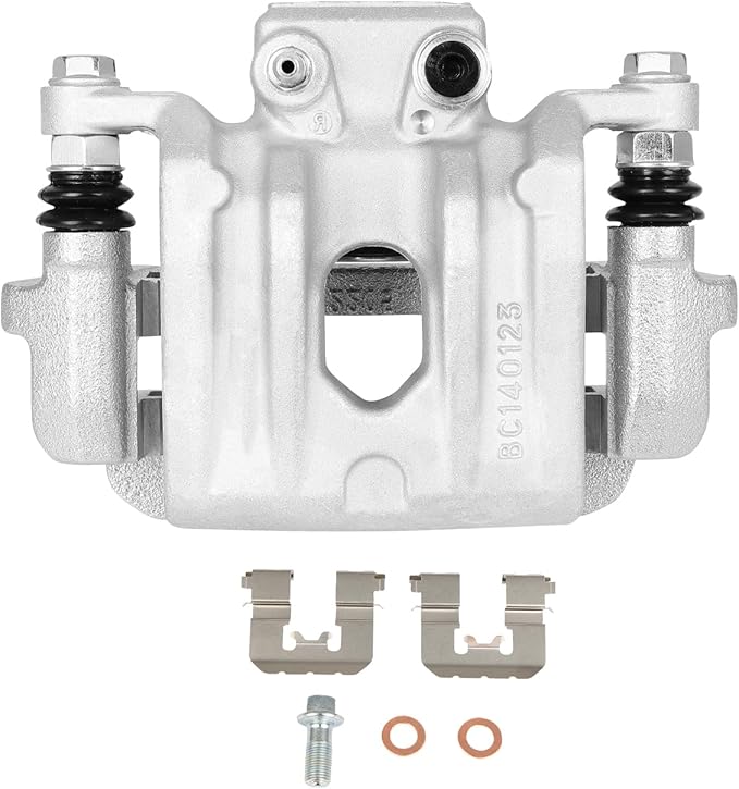cciyu Rear Left Disc Brake Caliper w/Bracket 19B6271S 2010-2016 For Hyundai For Santa Fe,2013-2018 For Hyundai For Santa Fe Sport,2013-2016 For Hyundai For Santa Fe XL,2011-2019 For Kia For Sorento