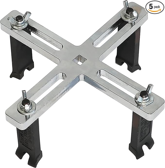 DPTOOL Adjustable Fuel Tank LID Wrench 4 Jaws Fuel Pump Sender Cover Remove Spanner Tool 55mm-160mm