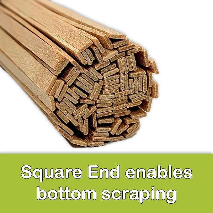 100 Wood Applicator Mixing Stick 5" - Image 3