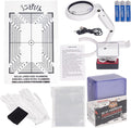 Sports Card Grading Kit, Card Grading Centering Tool Set, LED Magnifying Table by JstFrU