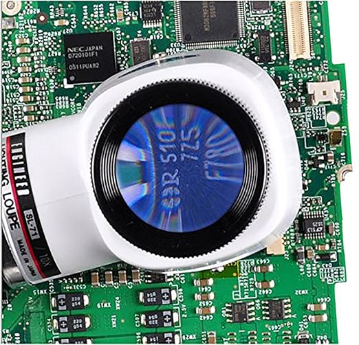 ENGINEER SL-71 LED Flashlight Loupe. Made in Japan. High-Powered Magnifying Tool - Image 2