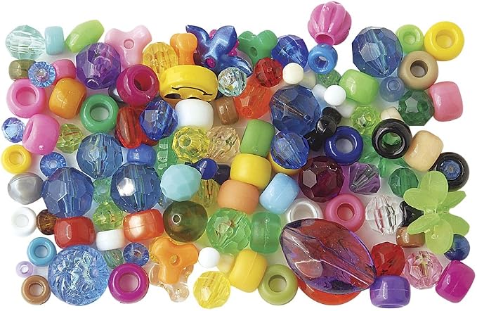 The Beadery 1-Pound Bag of Mixed Craft Beads by Unknown