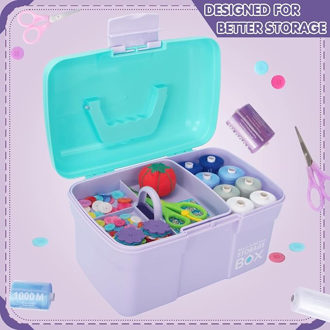 TERGOO 11in Mutipurpose Storage Box Organizer - Image 6