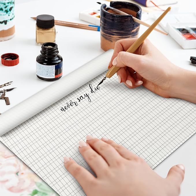 gisgfim 120 Sheets Calligraphy Paper Fountain Pen Paper Calligraphy Practice - Image 7