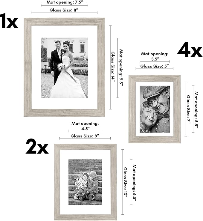 Americanflat Set of 7 Picture Frames - Image 2