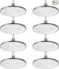 loyal LED High Bay Shop Lights: UFO Dimmable Commercial Lighting 6000K - for Warehouse Garage Workshop Gym, No Plug (500W, 8 Piece)