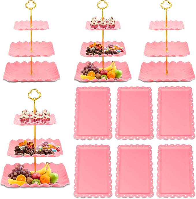 10 Pack Dessert Table Display Set by DIDROOM