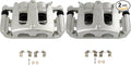 SCITOO 18B5214 18B5215 Front Left & Right Disc Brake Calipers w/Bracket Fit For Ford For Explorer 2011-2019,For Lincoln For MKS 2009-2012,For Lincoln For MKT 2010-2019, Double Pistons