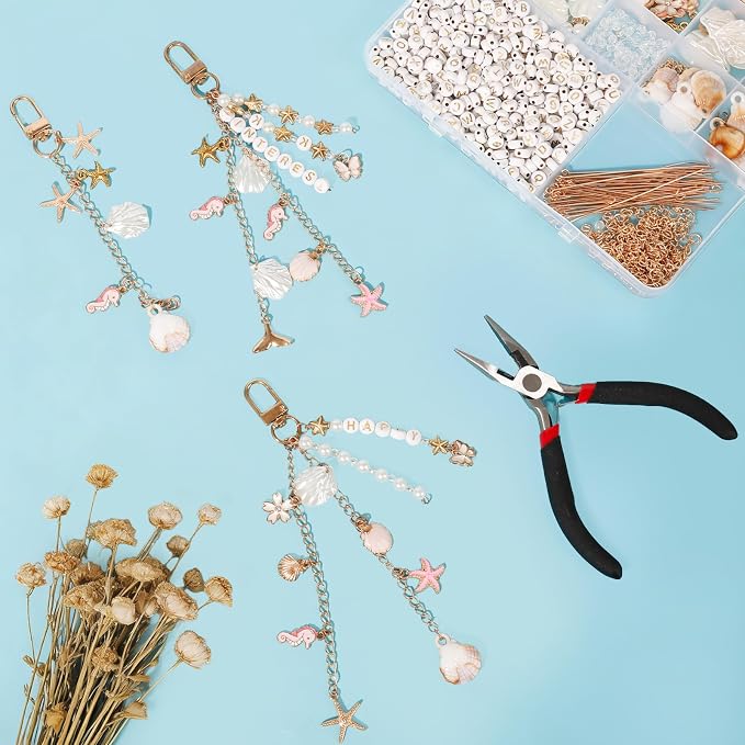 776PCS Ocean Keychain Making Kit - Image 7