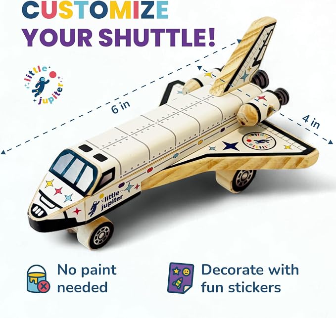 DIY Build Your Own Space Shuttle Toy Model - Image 3