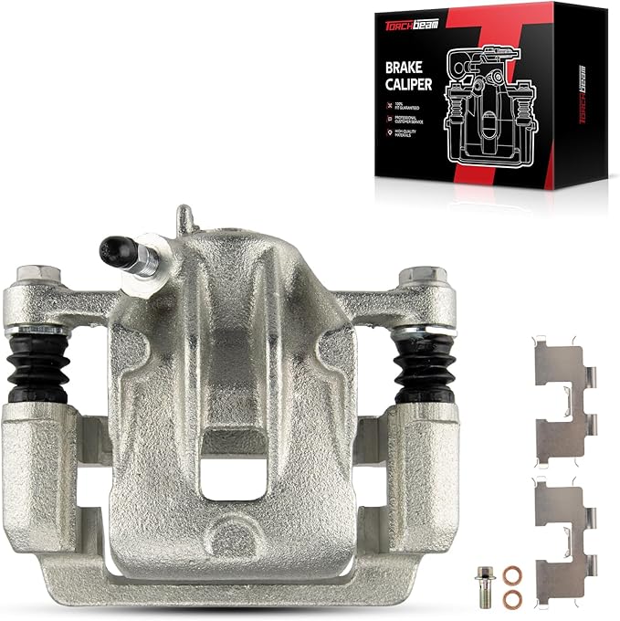 Torchbeam Rear Brake Caliper for Kia 2005-2010 Sportage, Hyundai 2005-2009 Tucson, Kia 2006-2010 Optima, Hyundai 2006-2008 Sonata 2.4L, Rear Left or Rear Right Caliper Replace # 19B3101