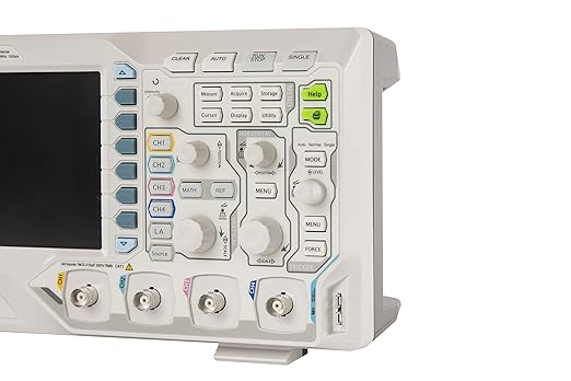 Rigol DS1104Z-S Plus Digital Oscilloscope 100Mhz Bandwidth,4 Channels,1GSa/s Sampling Rate,24Mpts Memory Depth,16 Digital Channels,Built-in 25MHz Function/Arbitrary Waveform Generator