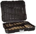 Metric 230 Pieces Titanium Twist Drill Bit Set, 135° Tip High Speed Steel, Size from 1mm up to 10mm, Ideal Drilling in Wood/Cast Iron/Aluminum Alloy/Plastic/Fiberglass, with Hard Storage