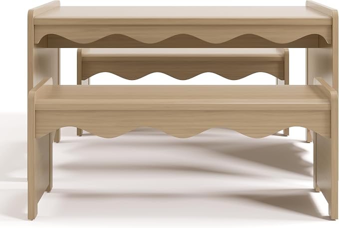 Storkcraft Casablanca Montessori Indoor Kids Table & Bench Set – GREENGUARD - Image 11
