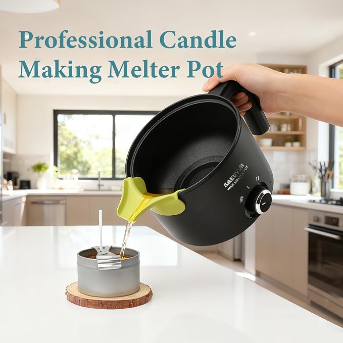 SAEUYVB Candle Making Kit with Wax Melting Pot, Wax Melter - Image 5